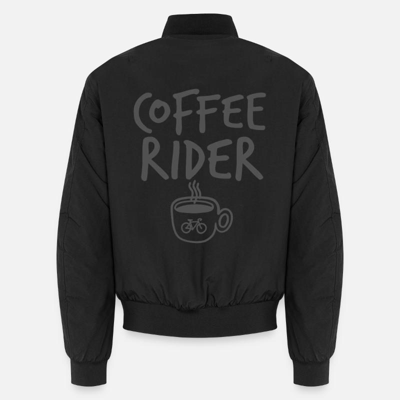 Café Rider Café Balade Cyclisme Café Cyclisme Bomber unisexe