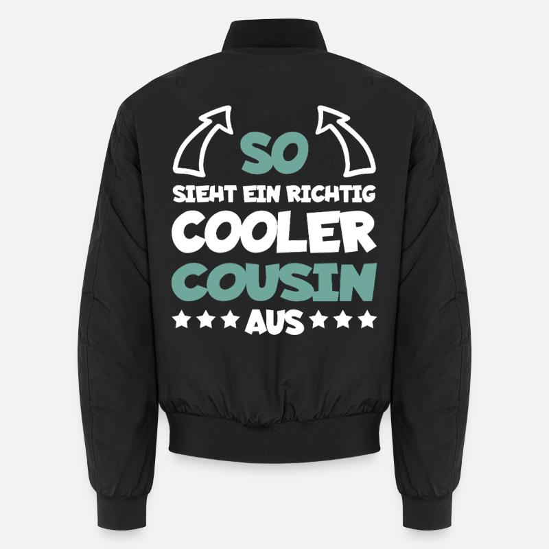 Really Cool Cousin Funny Gift Unisex Bomber Jacket