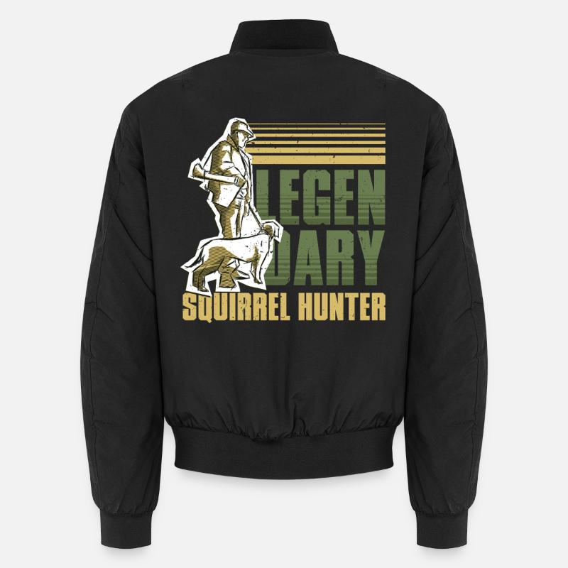 Eichhörnchenjäger Baumratte Unisex Bomberjacke