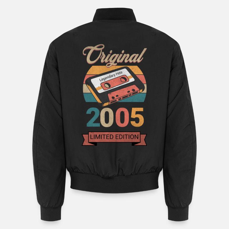 Cadeau d’anniversaire original 2005 en édition limitée Bomber unisexe