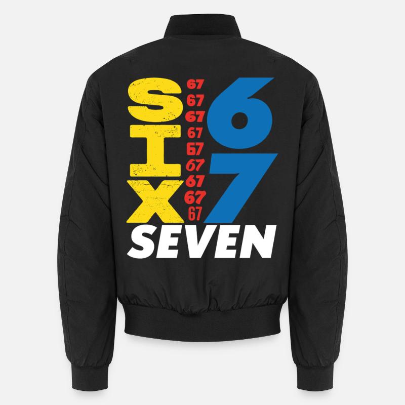 Six Sept, 67 - Bomber unisexe - noir