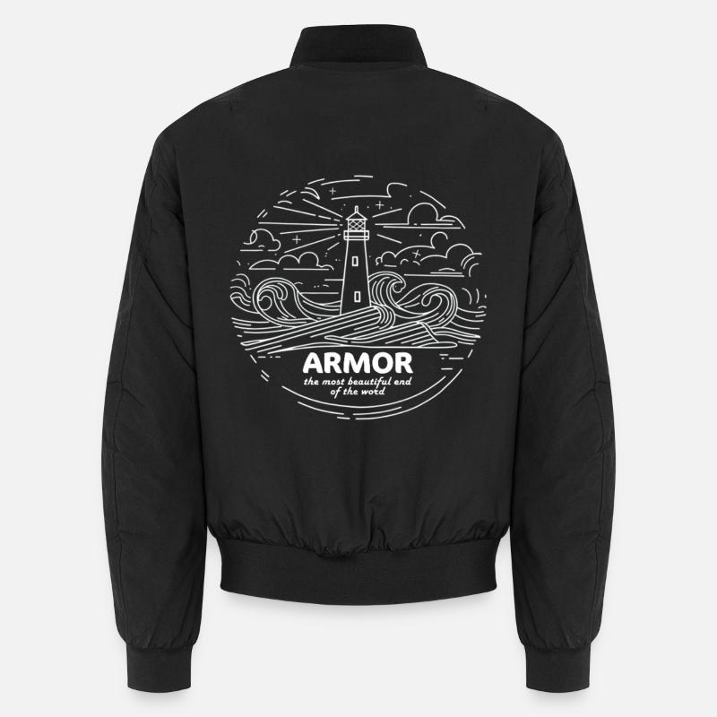 Côtes d'Armor Bretagne Pride Tshirt Unisex Bomber Jacket