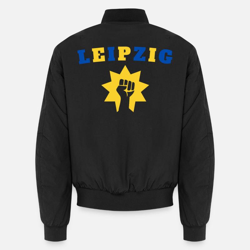 Leipzig - Unisex Bomber Jacket - black