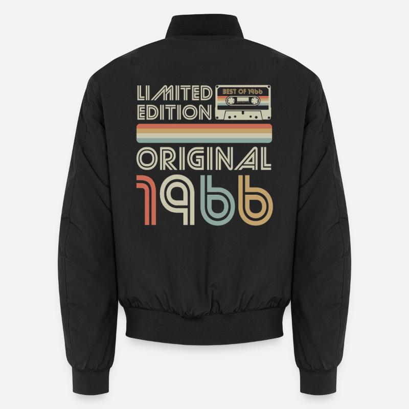 Cassette rétro originale limitée de 1966 Bomber unisexe