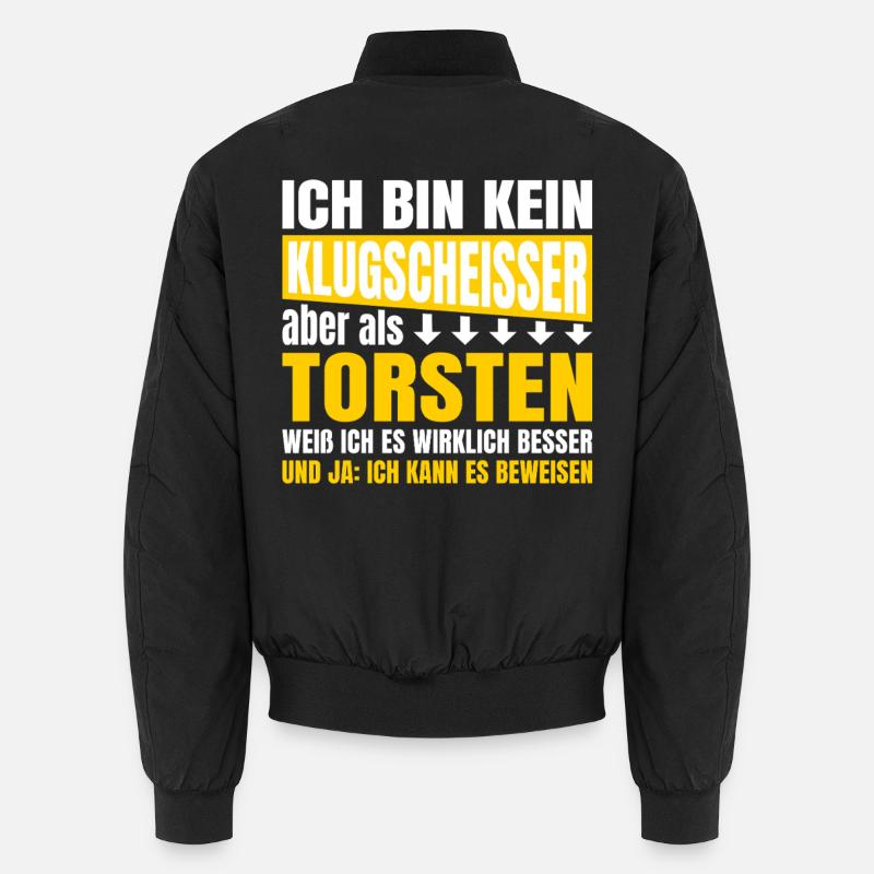 I'm not a smartass Torsten Unisex Bomber Jacket