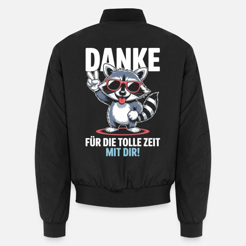 Danke Für Die Tolle Zeit Mit Dir Unisex Bomberjacke