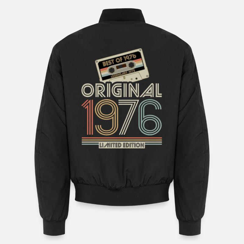 Édition limitée Original 1976 Cassette rétro Bomber unisexe