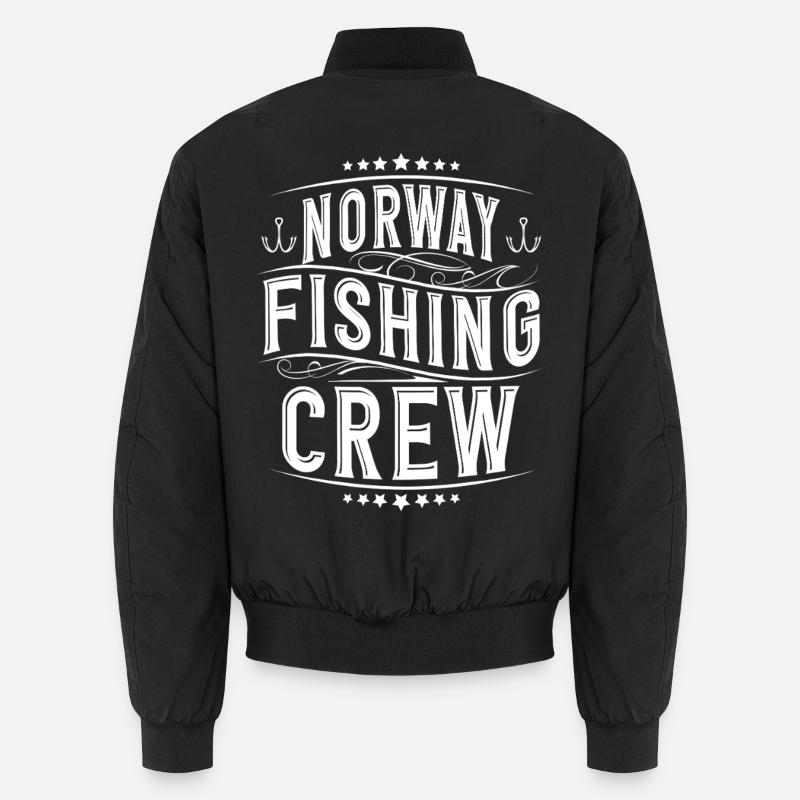 Norvège Pêche Bomber unisexe
