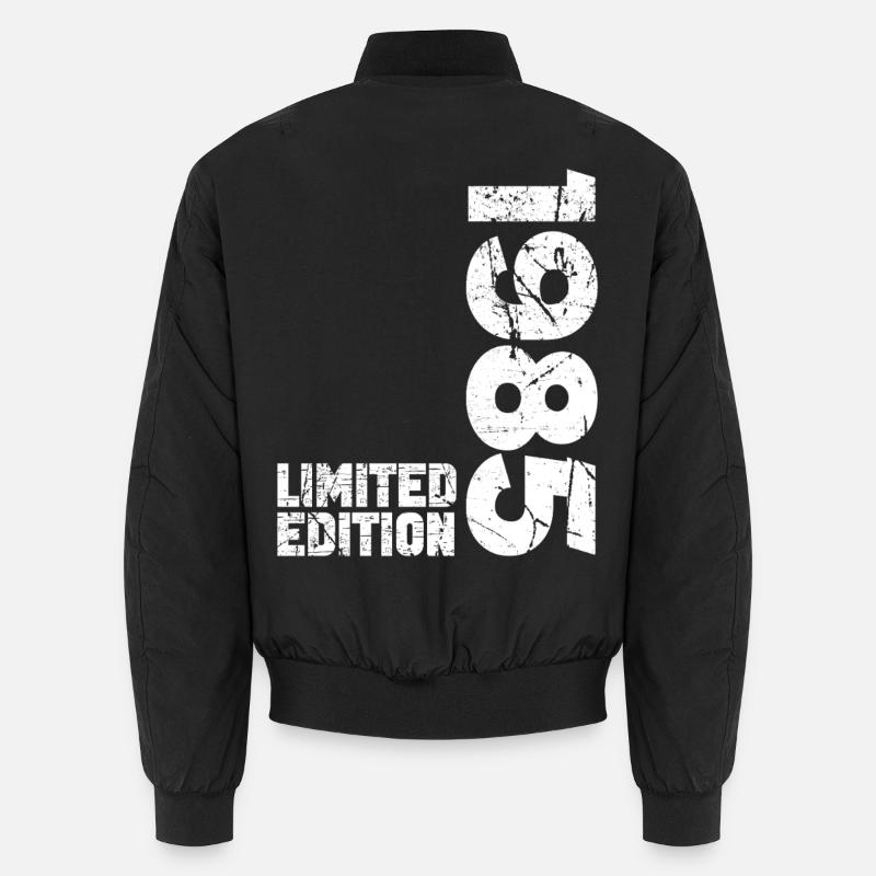 1985 Limited Edition Anniversary Original Gift Unisex Bomber Jacket