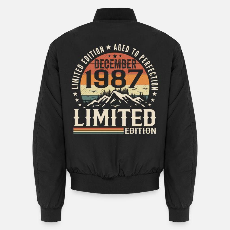 Décembre 1987 Bomber unisexe