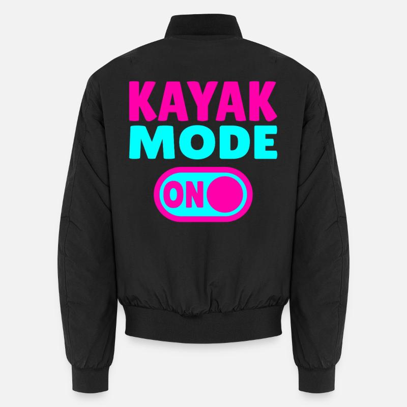 Mode kayak activé - Bomber unisexe - noir