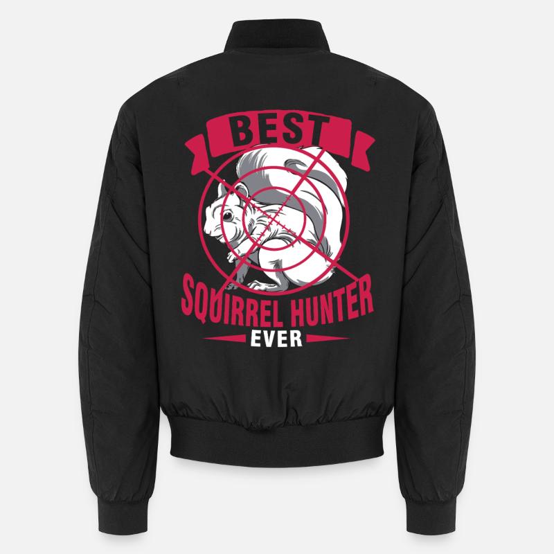 Eichhörnchenjäger Baumratte Unisex Bomberjacke