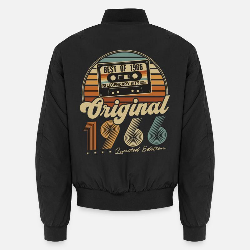Original 1966 Vintage Birthday Gift Retro Unisex Bomber Jacket