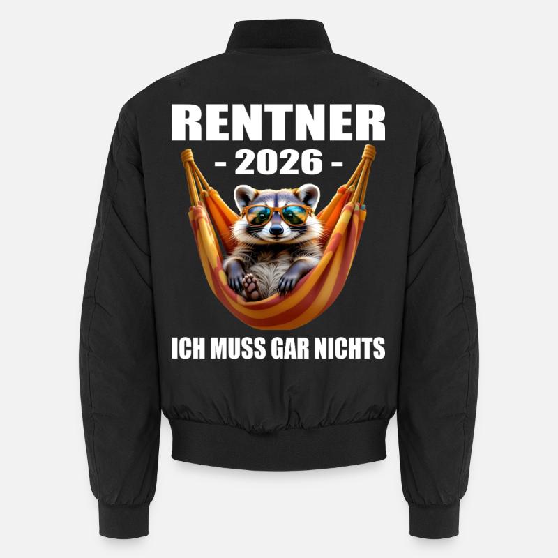 Rentner 2026  Unisex Bomberjacke