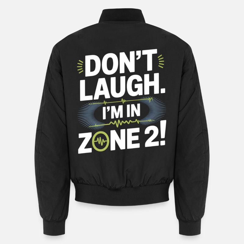 Zone 2 Training - Laufgruppe Joggen Läufer Unisex Bomberjacke
