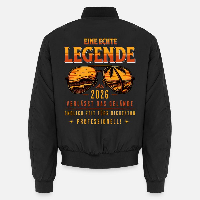 Retirement 2026: Legend leaves the site Unisex Bomber Jacket