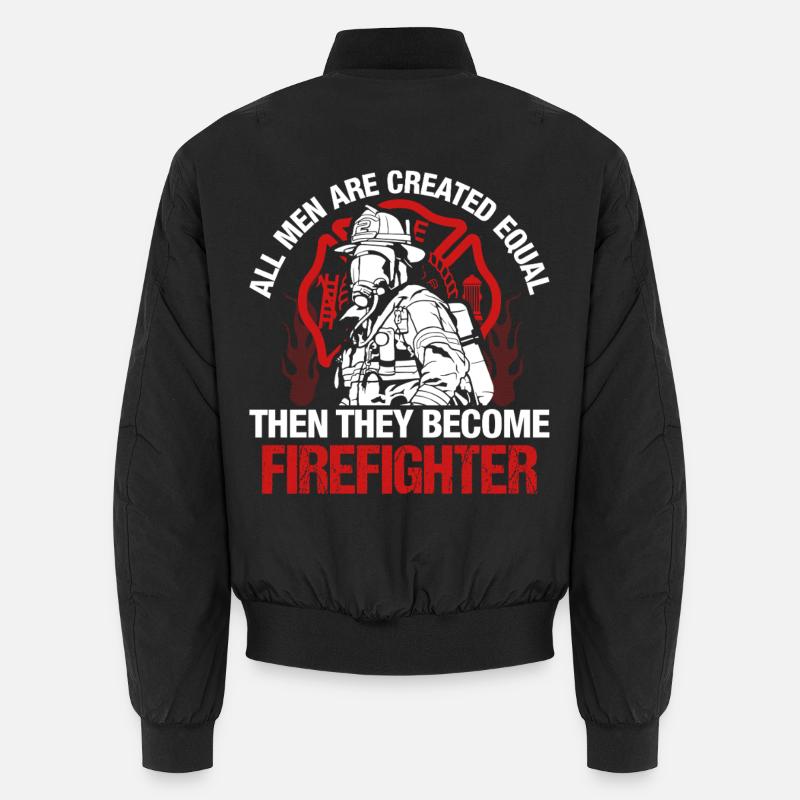 Pompiers - Bomber unisexe - noir