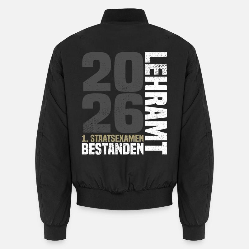 1st State Examination Teacher Training 2026 Unisex Bomber Jacket