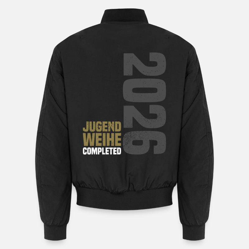 Youth Consecration 2026 - Unisex Bomber Jacket - black