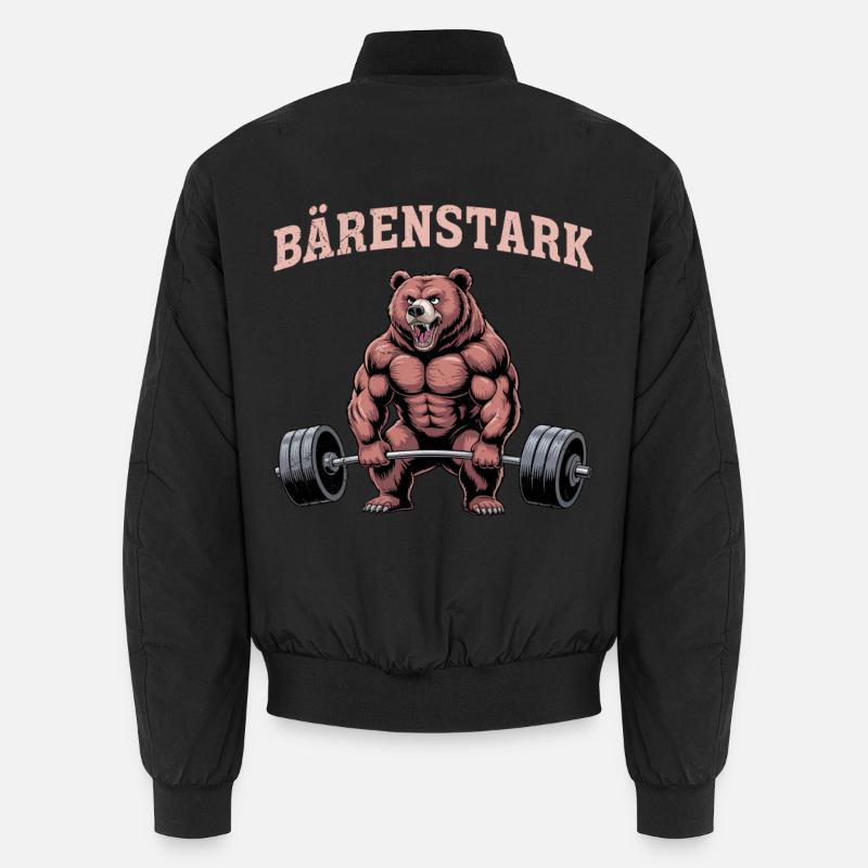 Halérophile BÄRENSTARK Funny Bomber unisexe