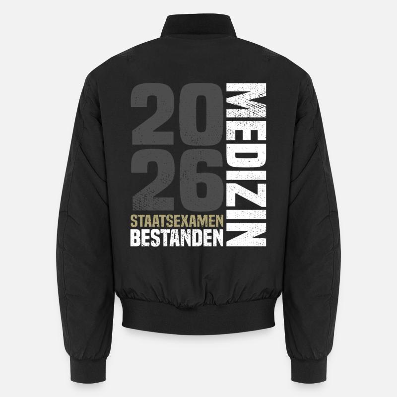 State examination in medicine passed Unisex Bomber Jacket