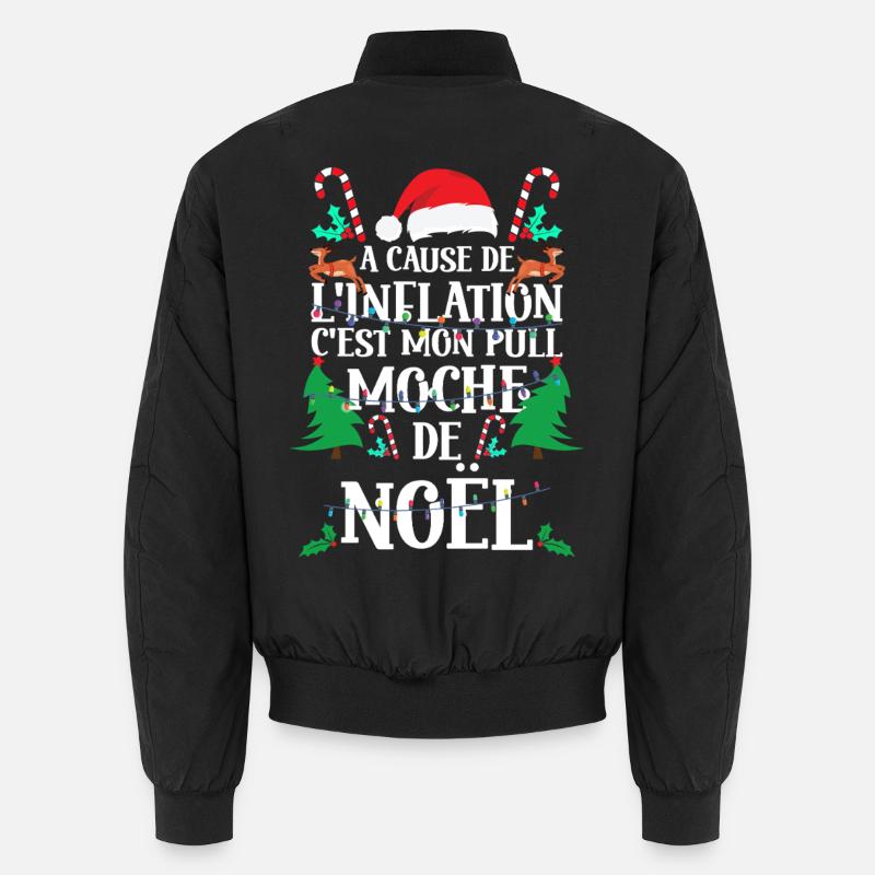 Das ist mein hässlicher Pullover Weihnachten Inflation Lustiges Geschenk Unisex Bomberjacke