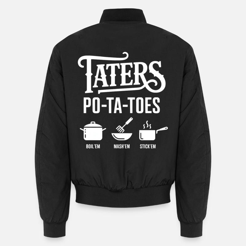Taters Over Haters Potato Bomber unisexe