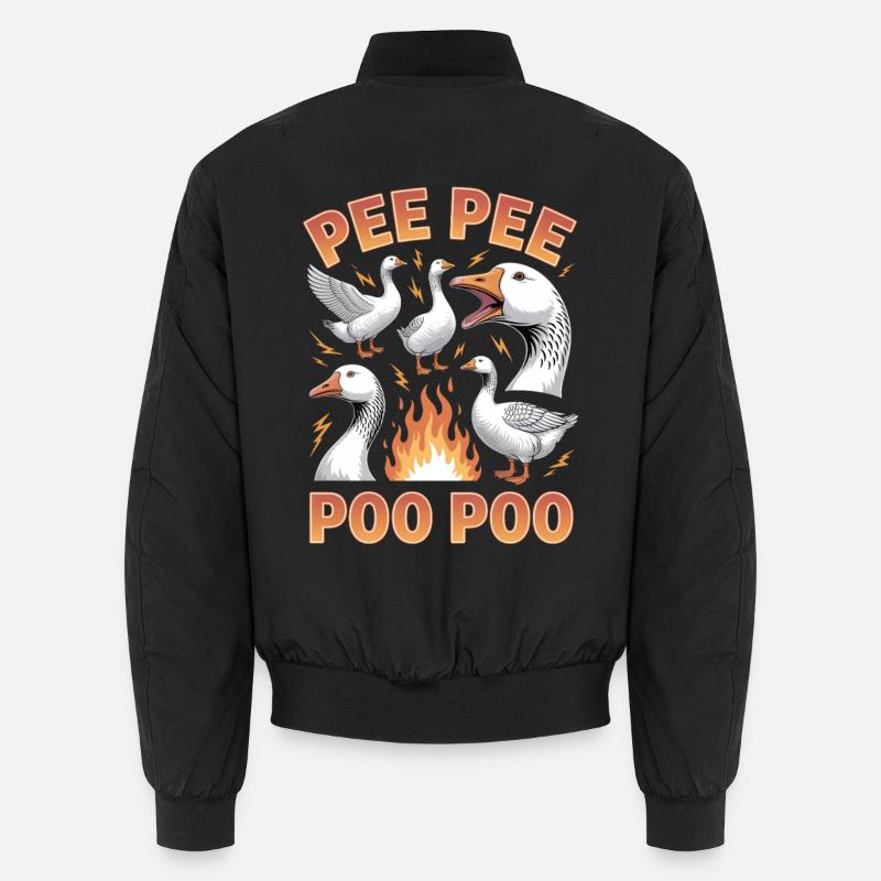 Pee Pee Poo Poo Inportable Bootleg Bomber unisexe