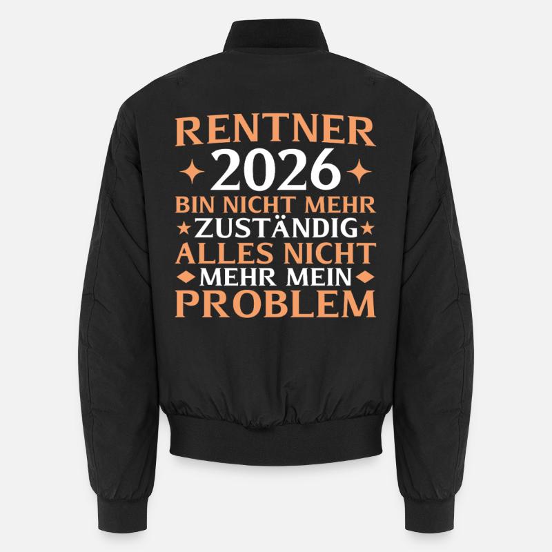 Retraités 2026 - N’est plus responsable Bomber unisexe
