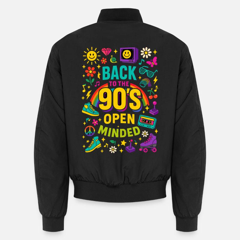 Back To The 90'S Open Minded Unisex Bomberjacke
