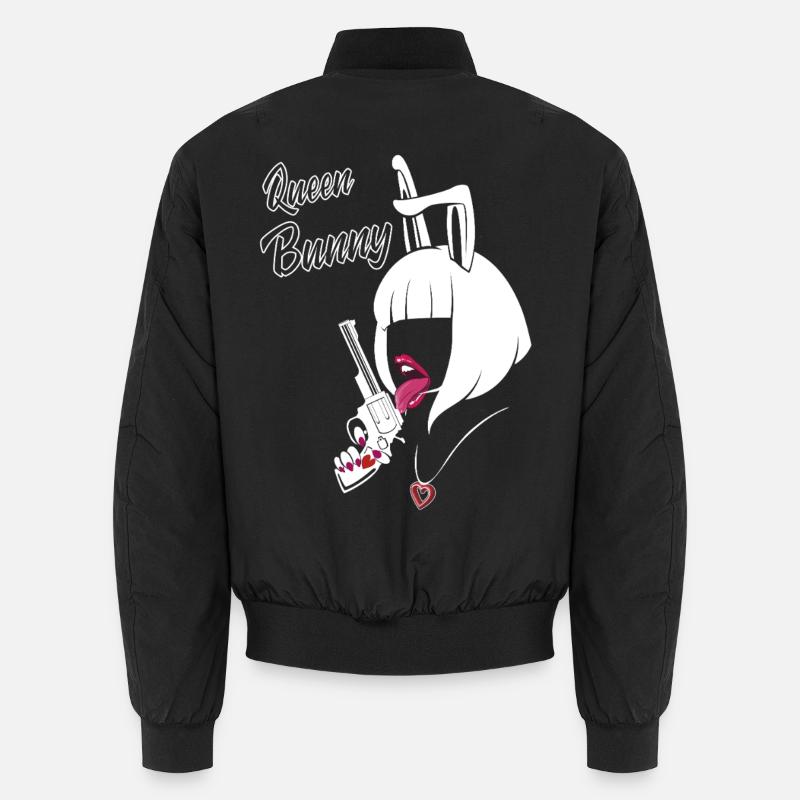 verliebt - Unisex Bomberjacke - Schwarz