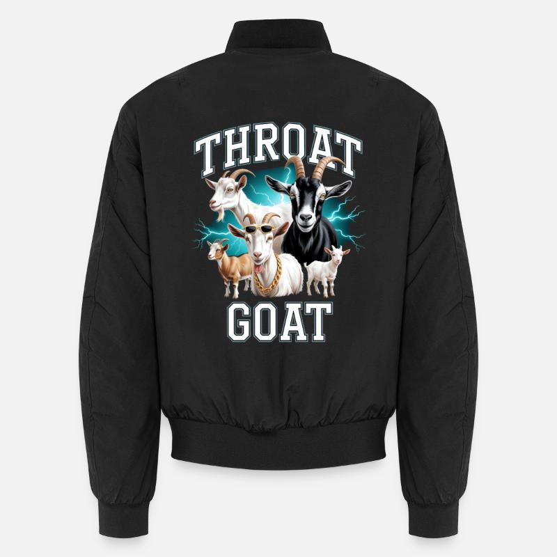 Gorge Chèvre Meme Y2K Bootleg Inportable Bomber unisexe