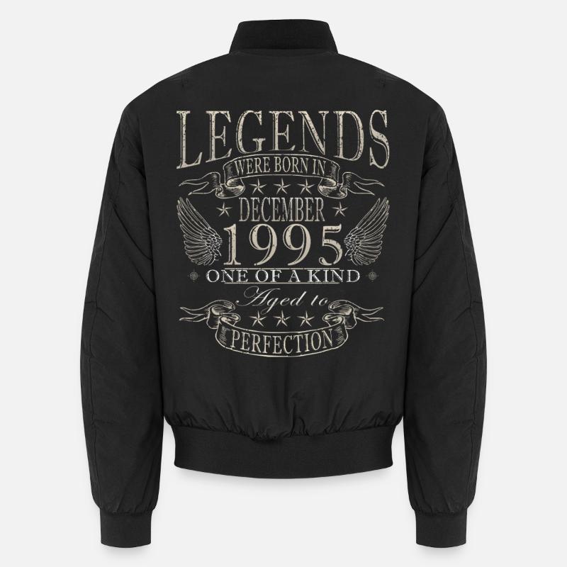 30. Geburtstag Dezember 1995 Unisex Bomberjacke