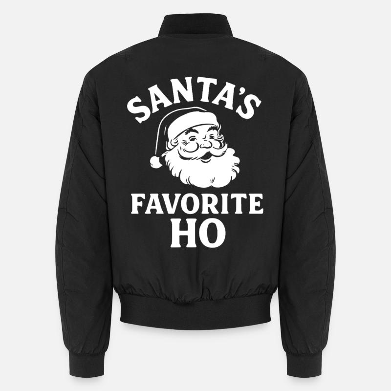 Le Préféré du Père Noël Ho Drôle de design de Noël Bomber unisexe