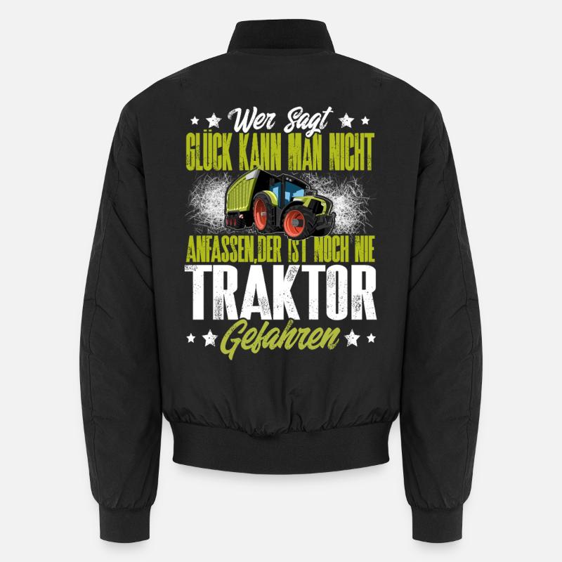 Traktor Landwirt Unisex Bomberjacke