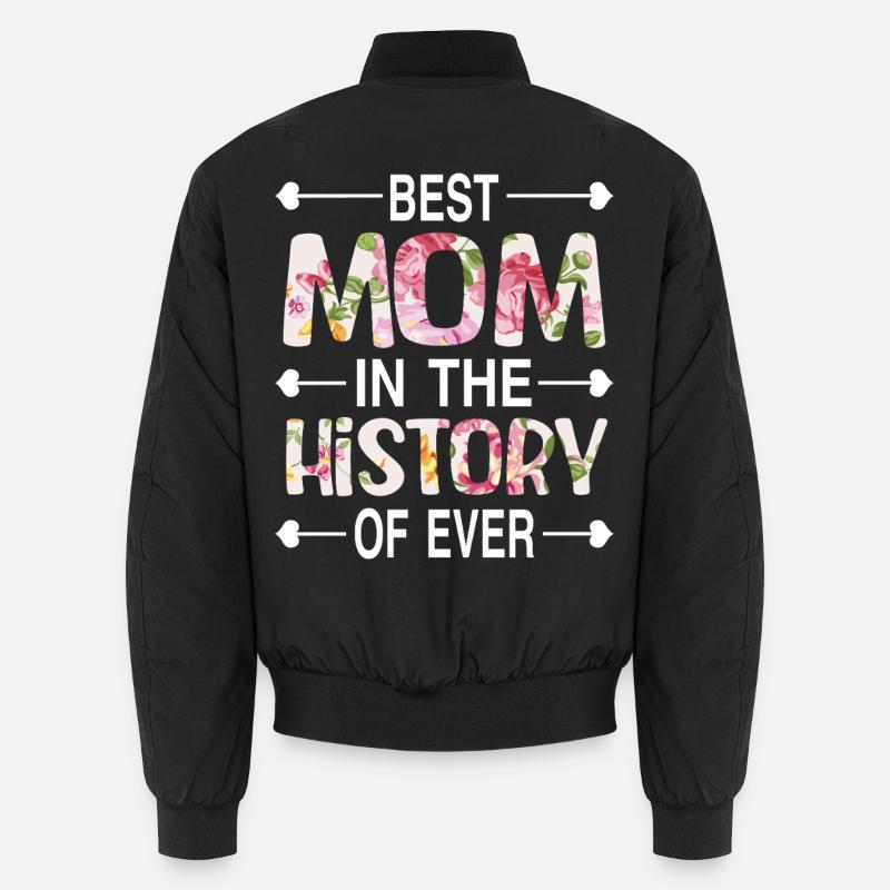 Mama Mutter - Unisex Bomberjacke - Schwarz
