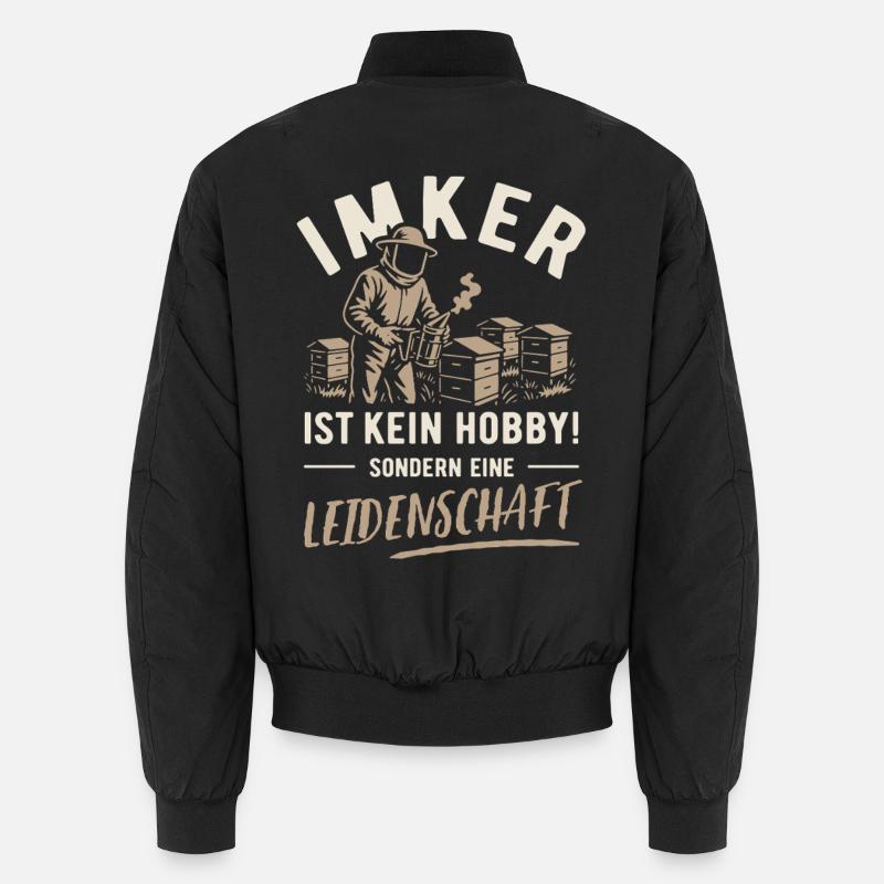 Beekeeper | Not a hobby but a passion Unisex Bomber Jacket