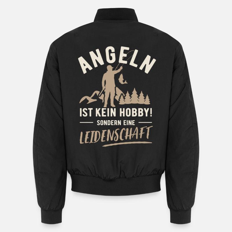 Pêche | Ce n’est pas un passe-temps mais une passion Bomber unisexe