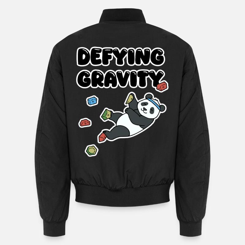 Chill Panda Climbing | Defying Gravity Bouldering Unisex Bomberjacke