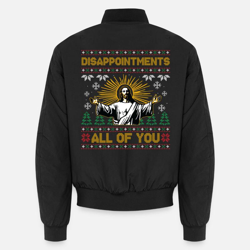 Déceptions à tous, Jésus de Noël Bomber unisexe