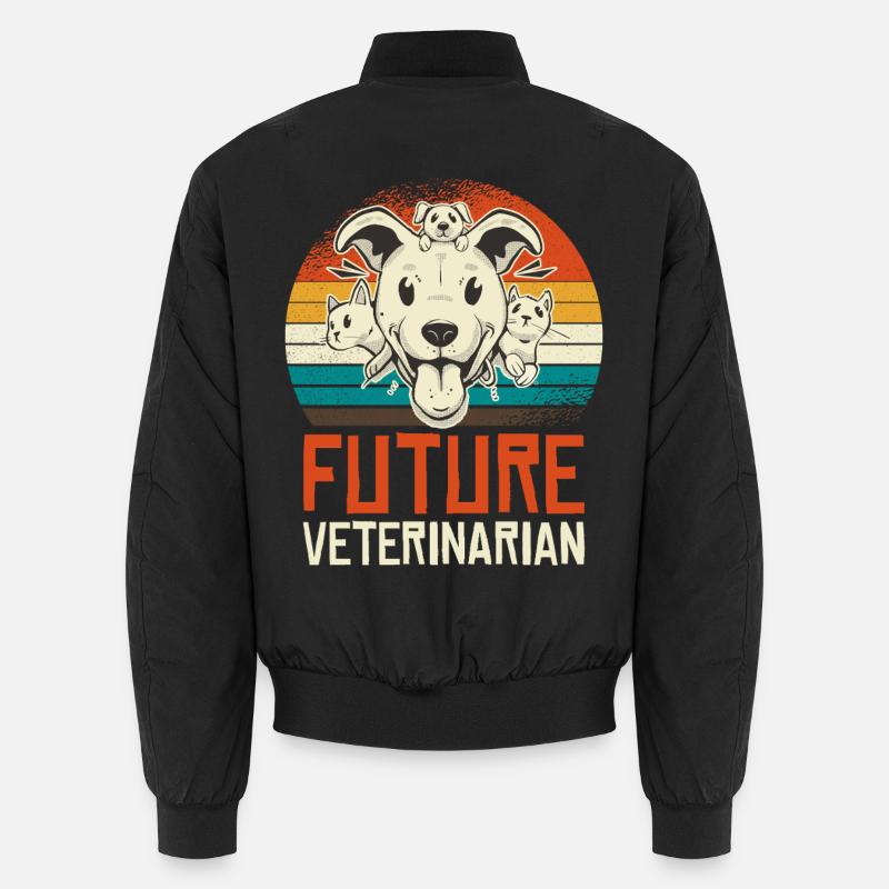 Future Veterinarian Unisex Bomber Jacket