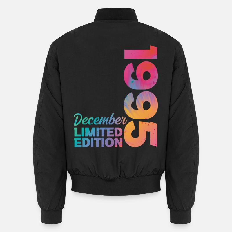 Birthday December 1995 Born in December Gift Unisex Bomber Jacket