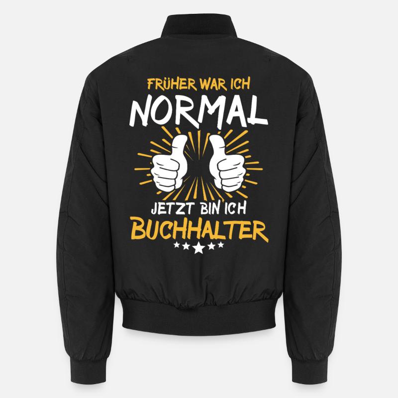 Dicton du comptable - Bomber unisexe - noir
