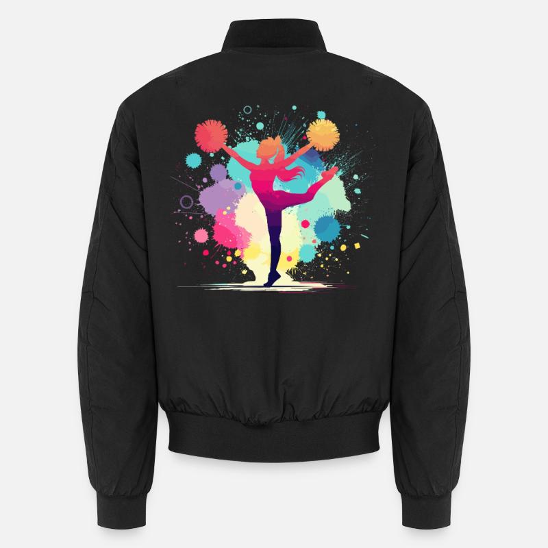 Cheerleader, Cheerleading, Cheer, Mädchen Unisex Bomberjacke