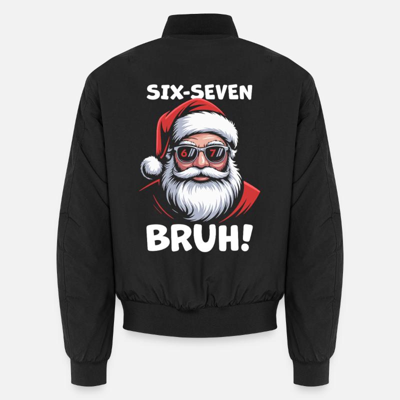 Weihnachtsmann Sechs Sieben Unisex Bomberjacke
