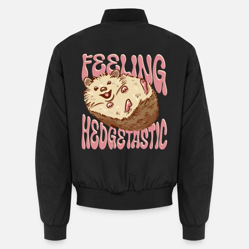 Jour du hérisson Igel Tag Feeling Hedgetastic Bomber unisexe
