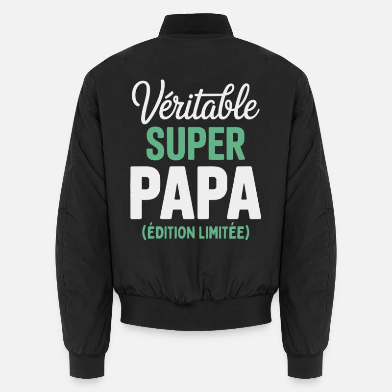 Super Dad Limited Edition Original Gift Unisex Bomber Jacket