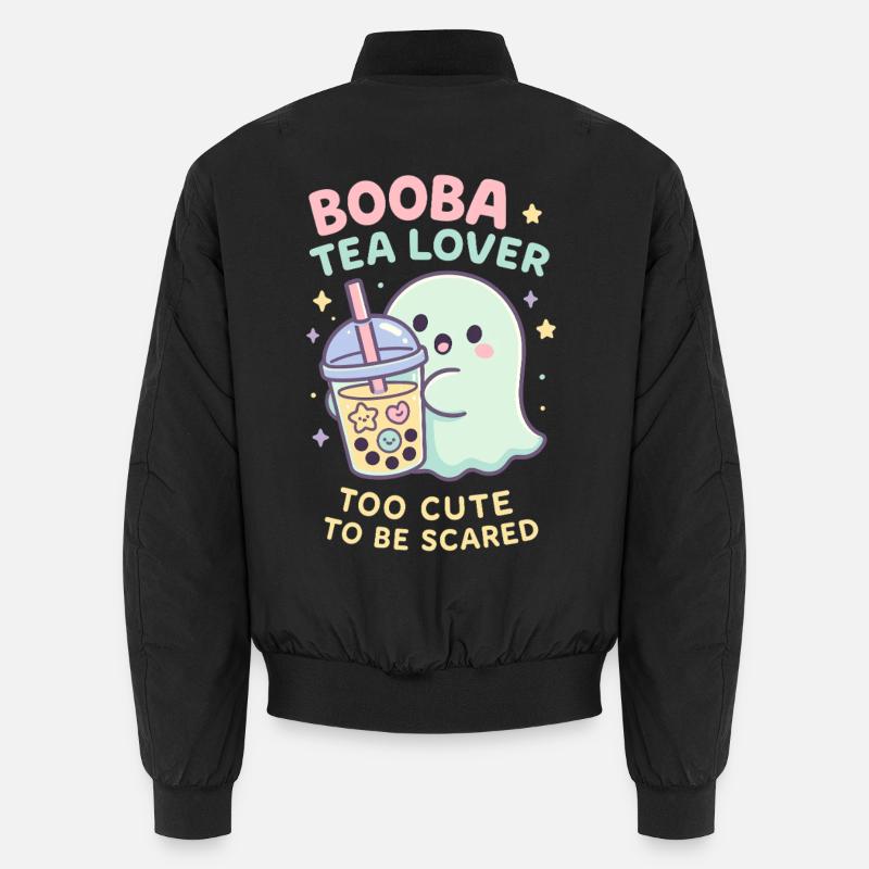 Bubble Tea Geist, süßer Boba Lover Unisex Bomberjacke