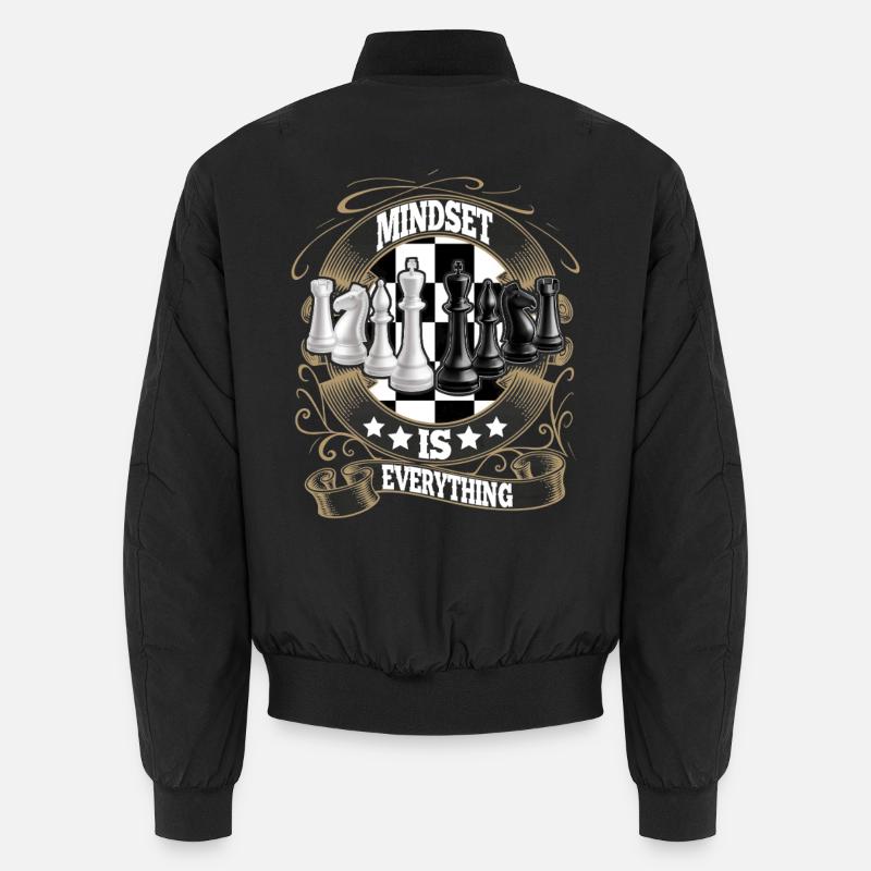 Schach Unisex Bomberjacke