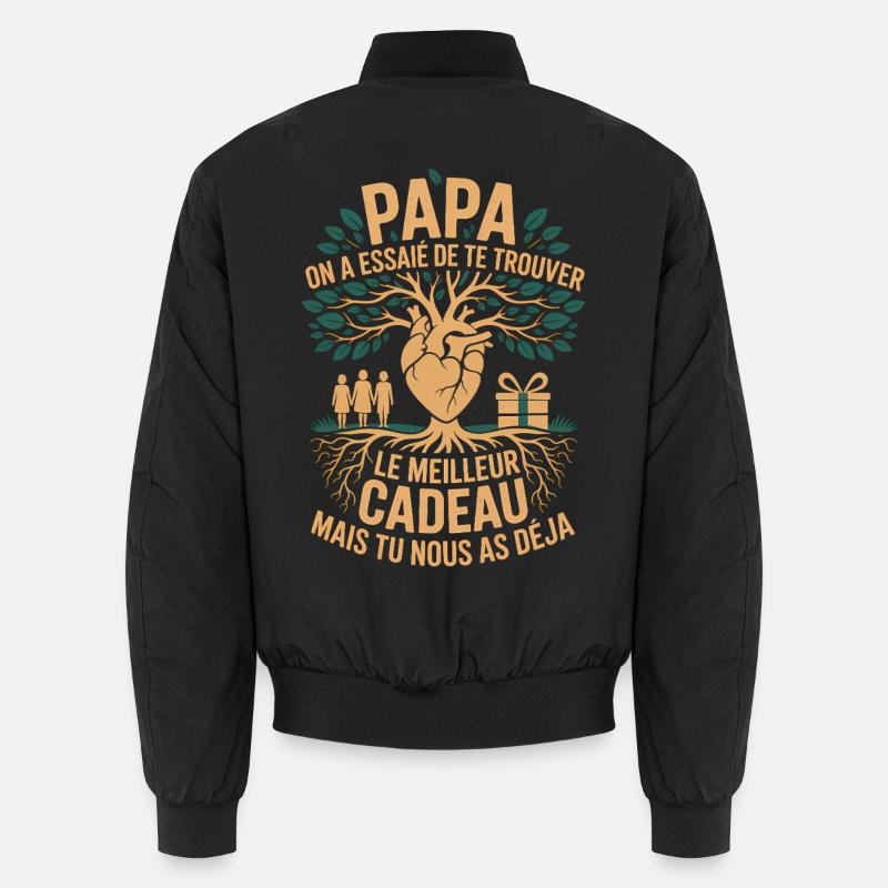 Vatertagsgeburtstagsgeschenk Papa 2026 Geschenk Unisex Bomberjacke